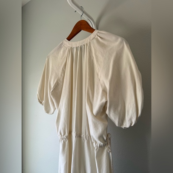 Velvet Heart Cream Midi Dress - Picture 7 of 9